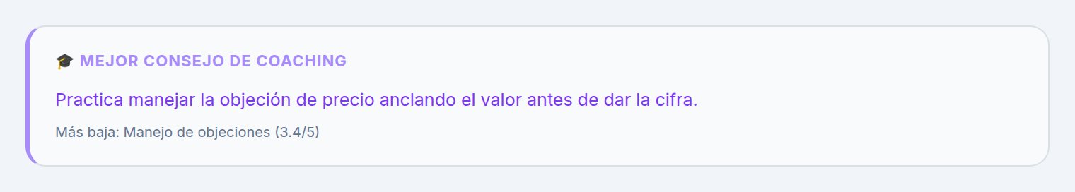 Consejo de coaching
